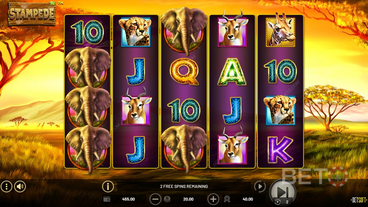 Stampede (Betsoft)  Graj Za Darmo