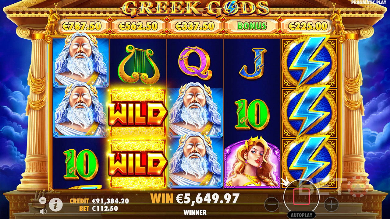 Greek Gods (Pragmatic Play)  Graj Za Darmo