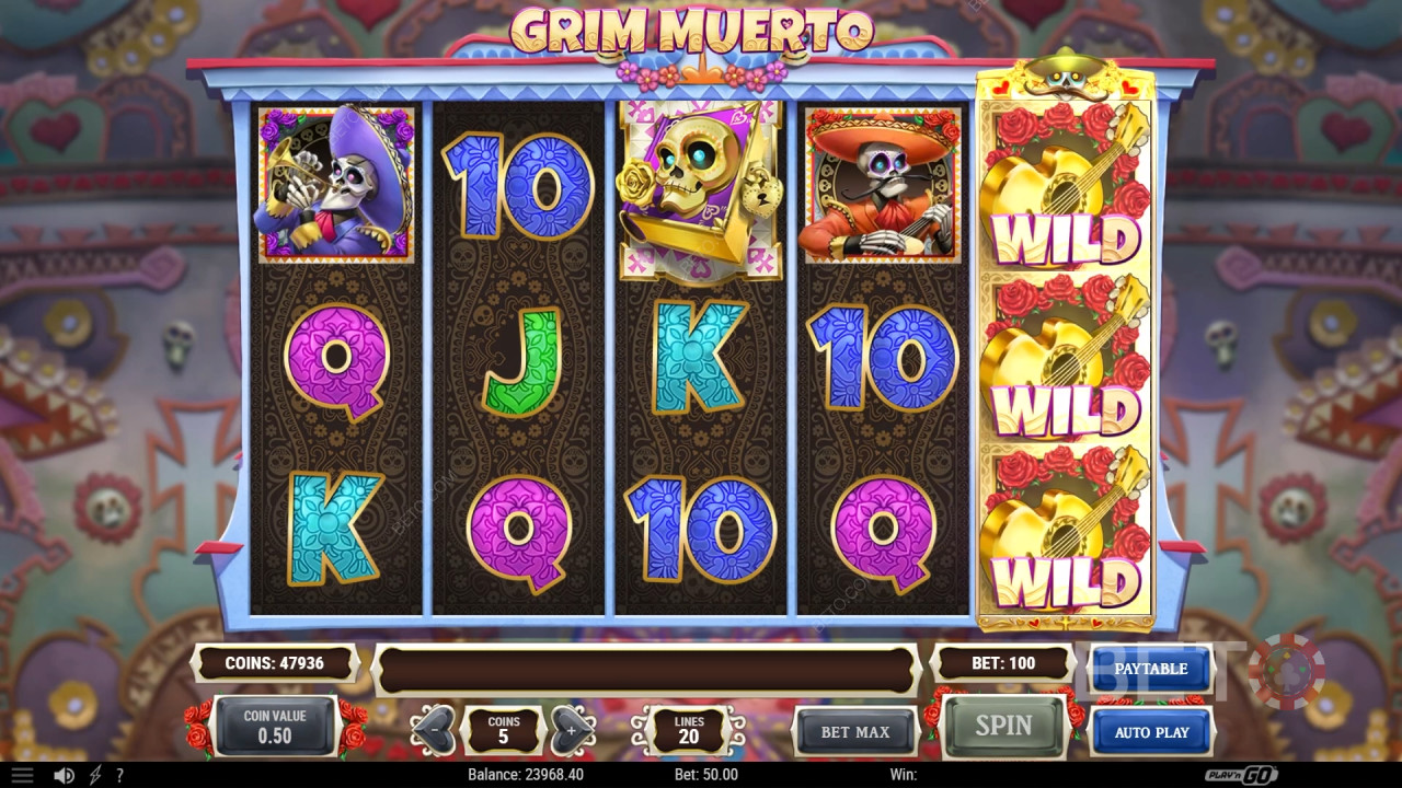 Recenzja Grim Muerto od BETO Slots