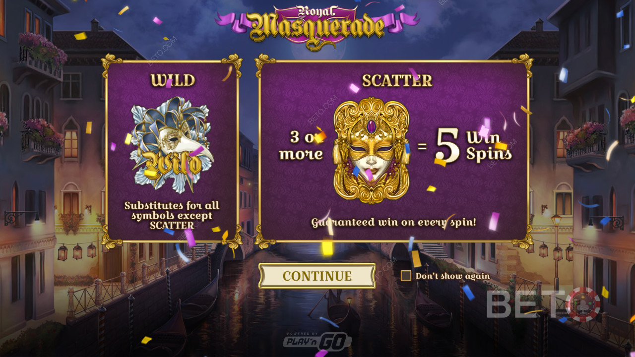 Opis dodatków w grze „Royal Masquerade” autorstwa Play