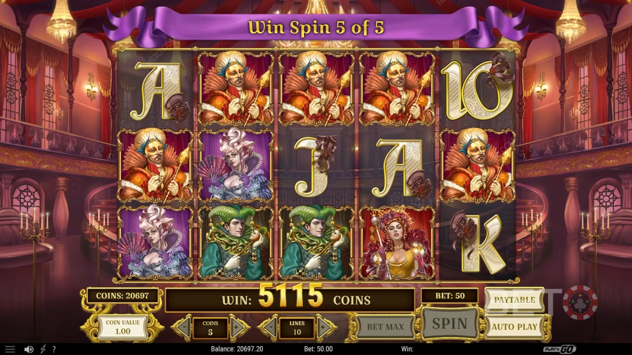 Automat online „Royal Masquerade” – nasza ocena