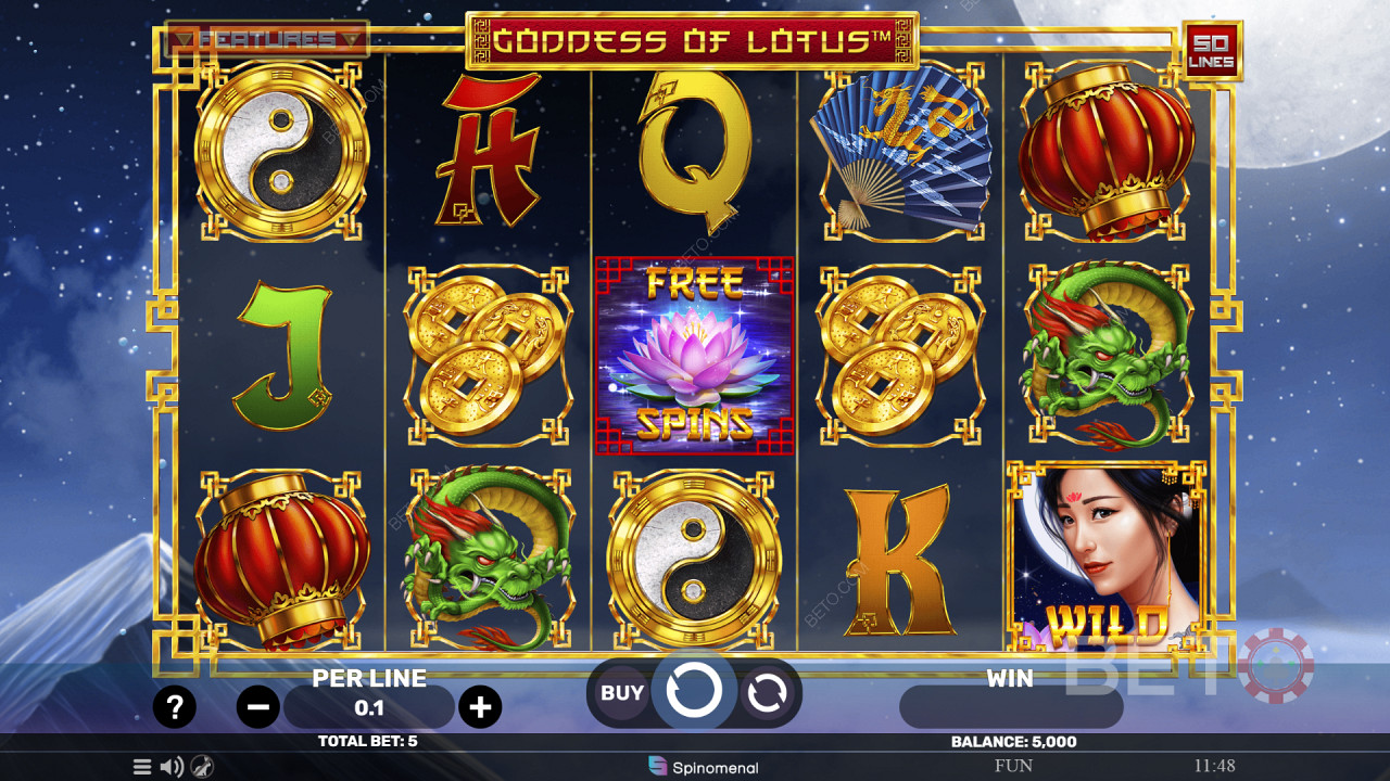 Goddess Of Lotus Graj Za Darmo