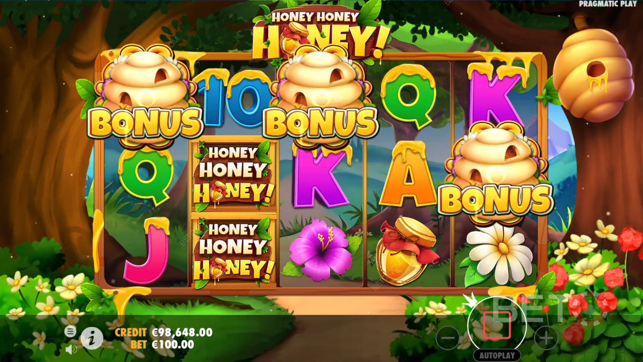 Recenzja Honey Honey Honey od BETO Slots