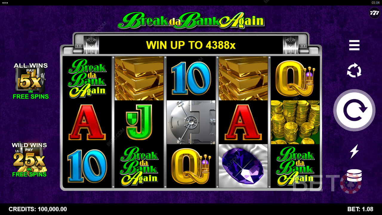 Break da Bank Again Graj Za Darmo