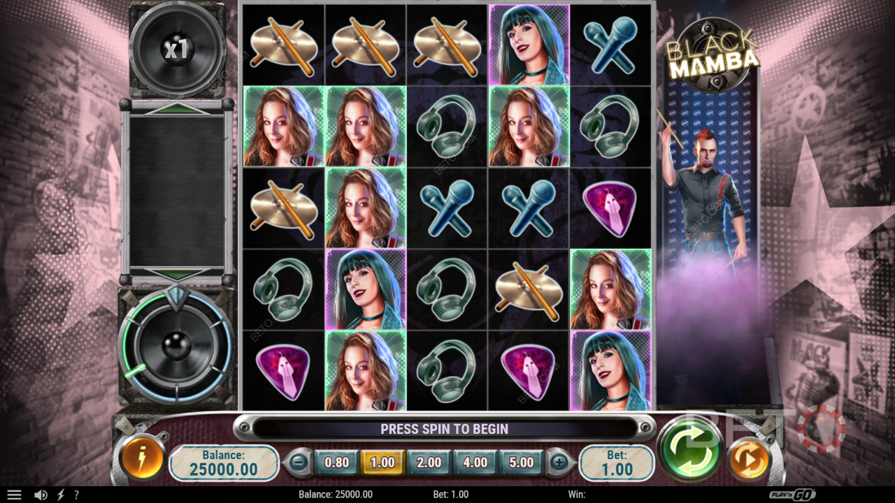 Recenzja Black Mamba od BETO Slots