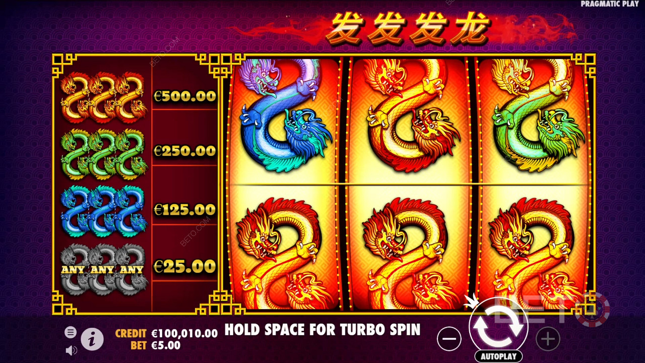 Wygraj 100x swój zakład na slocie 888 Dragons!