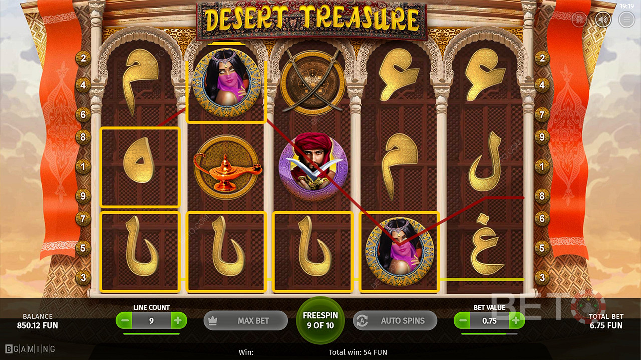 Desert Treasure (BGaming)  Graj Za Darmo
