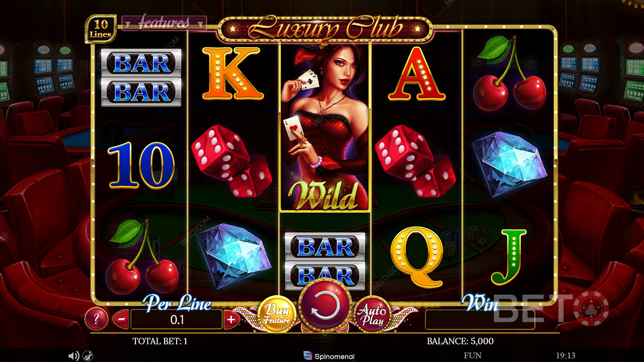 Recenzja Luxury Club od BETO Slots