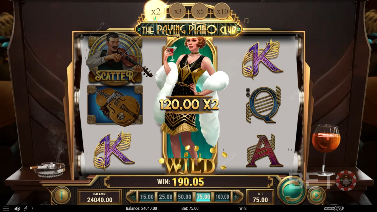 Recenzja The Paying Piano Club od BETO Slots