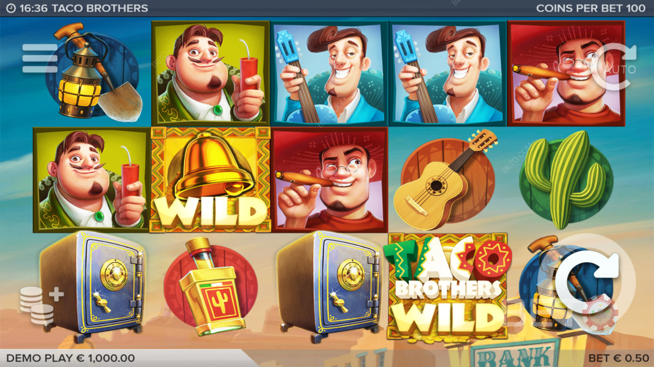 Recenzja Taco Brothers od BETO Slots