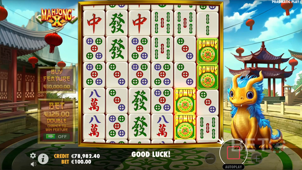 Funkcje bonusowe wyjaśnione w Mahjong X przez Pragmatic Play