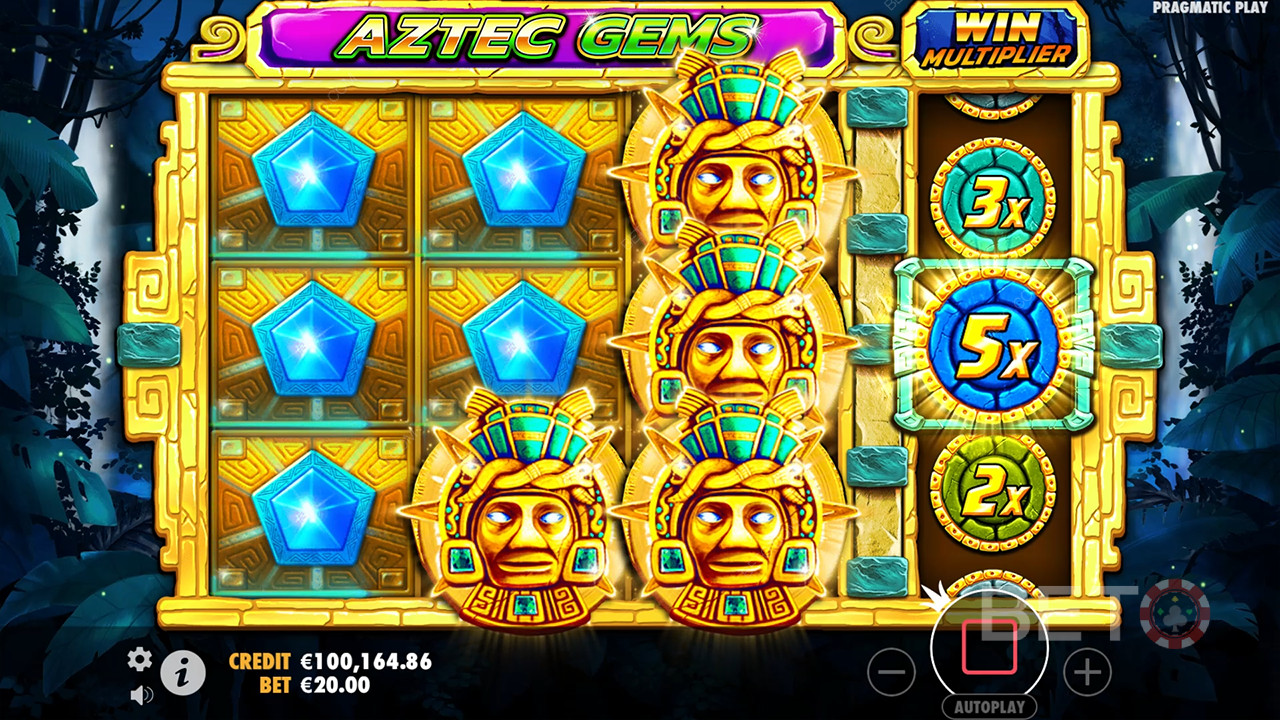 Recenzja Aztec Gems od BETO Slots