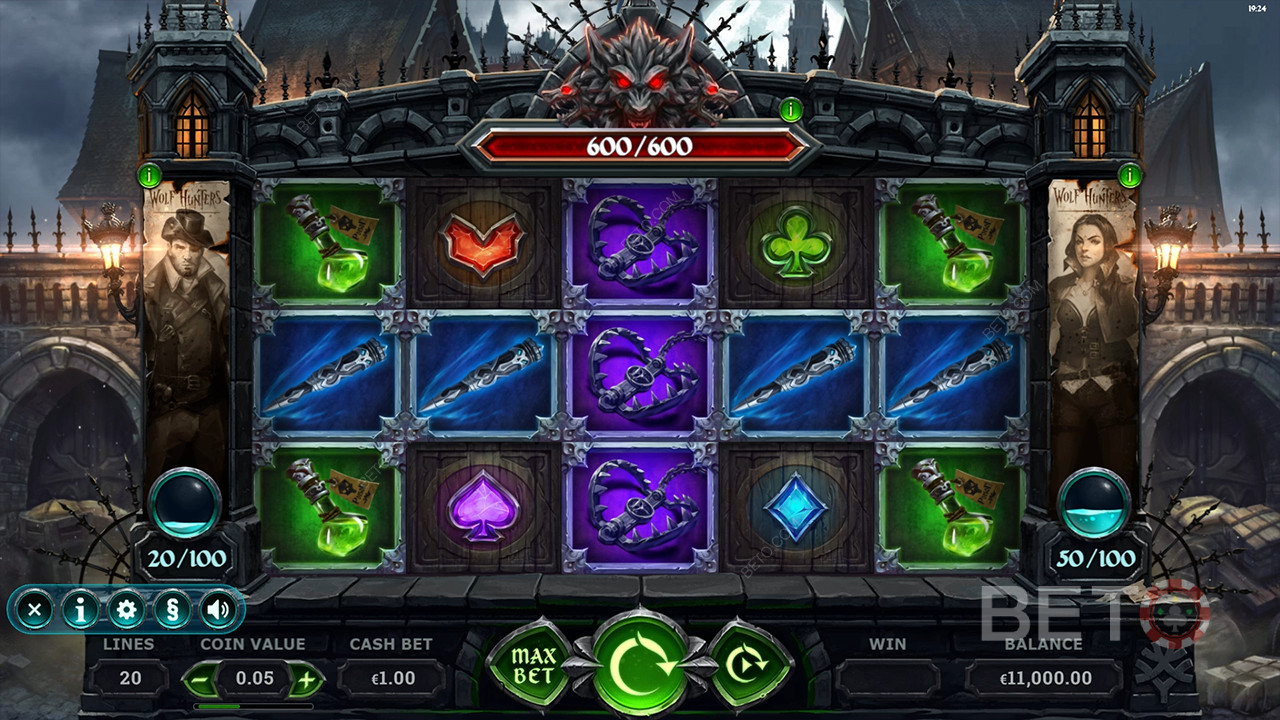 Recenzja Wolf Hunters od BETO Slots