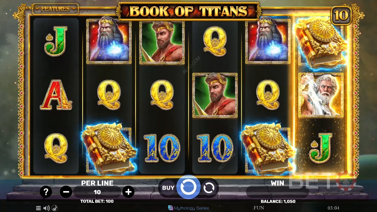 Recenzja Book of Titans od BETO Slots