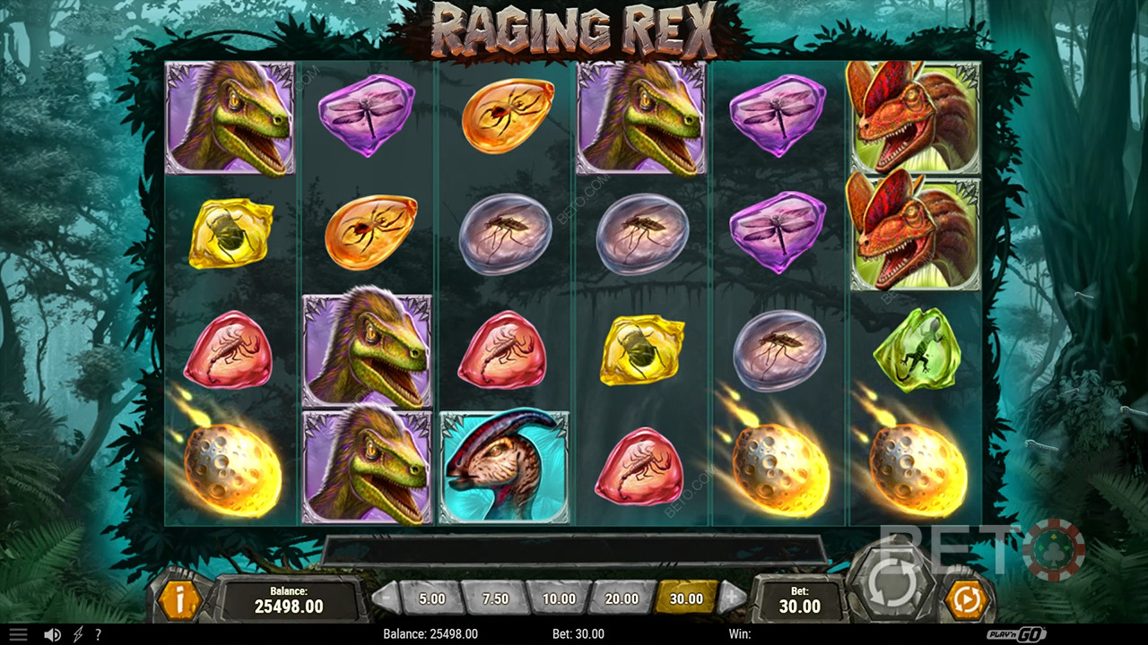 Recenzja Raging Rex od BETO Slots