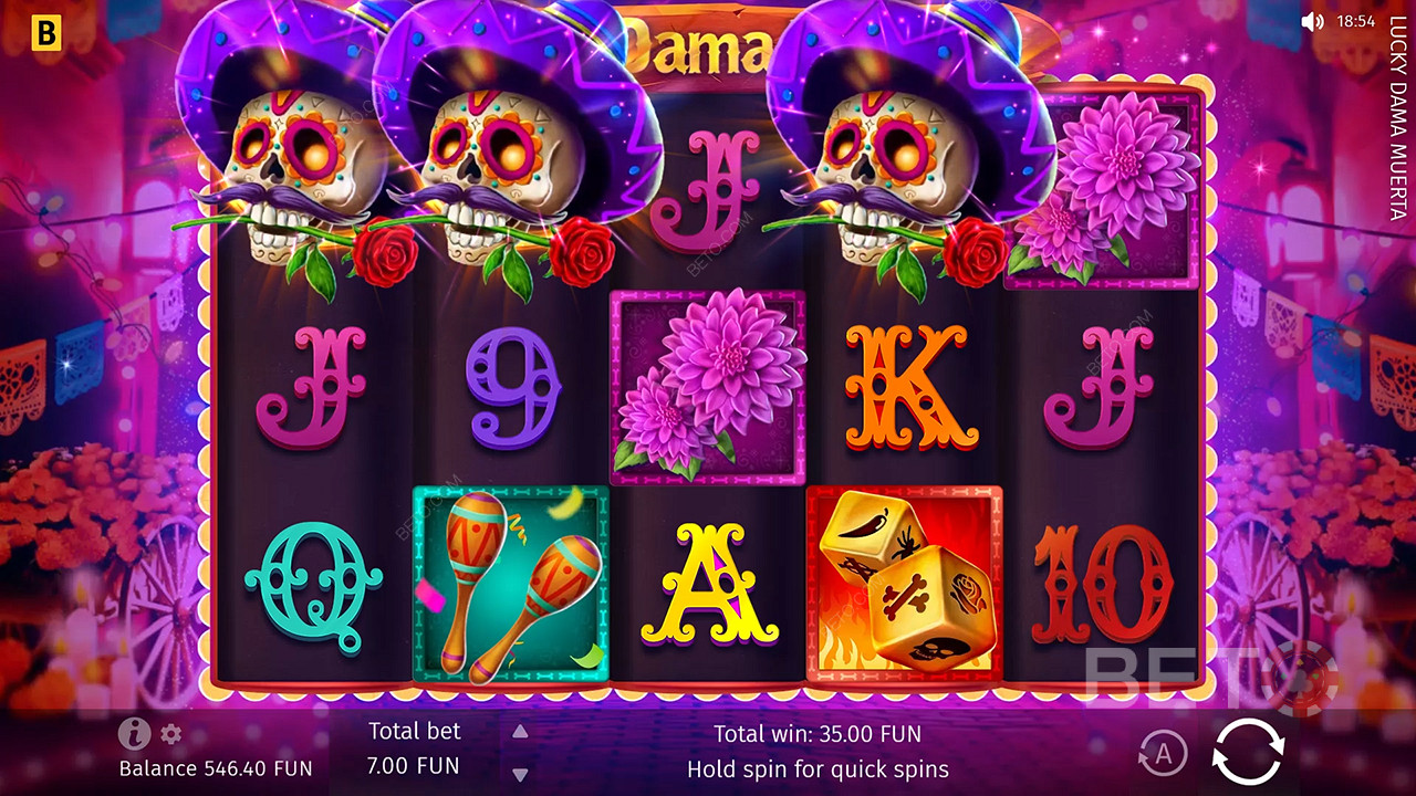 Lucky Dama Muerta Graj Za Darmo