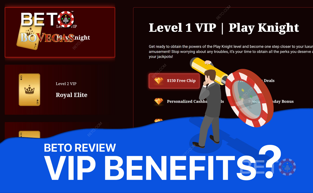 Dołącz do klubu VIP, aby otrzymać ekskluzywne nagrody, takie jak darmowy żeton i premia pieniężna.