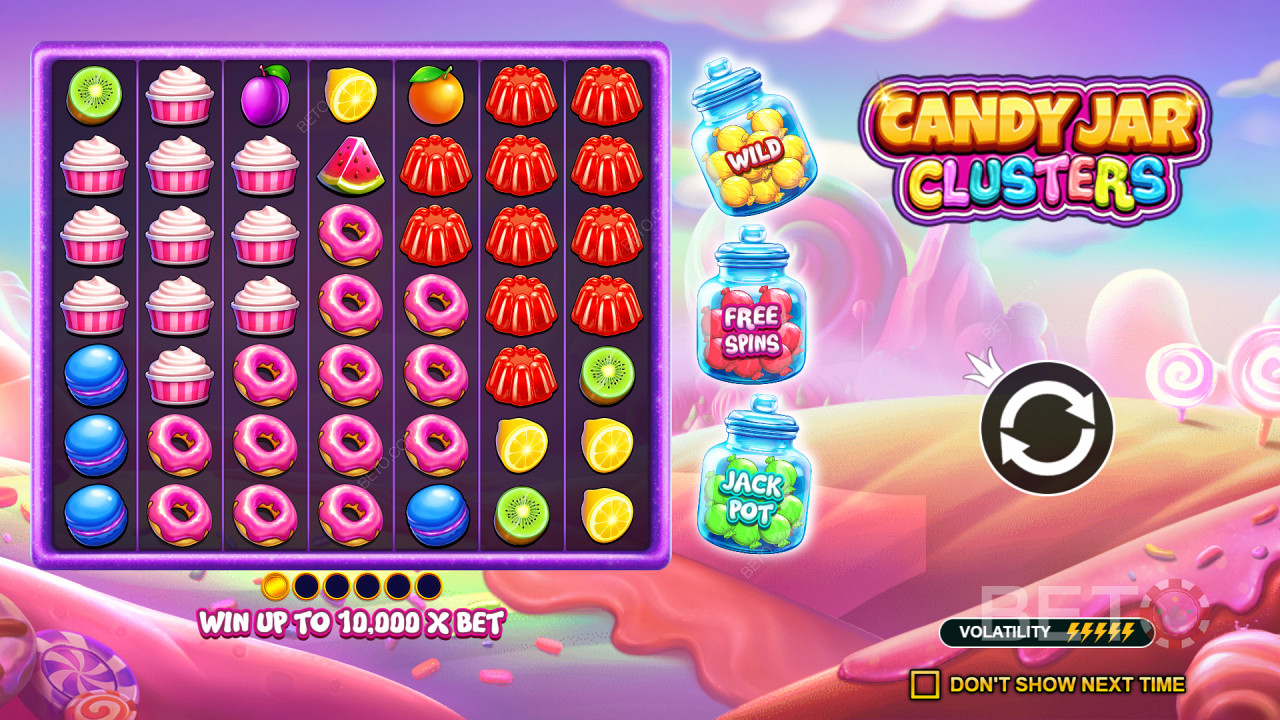 Candy Jar Clusters: Slot online warty wypróbowania?