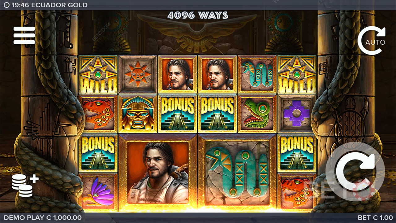 Recenzja Ecuador Gold od BETO Slots