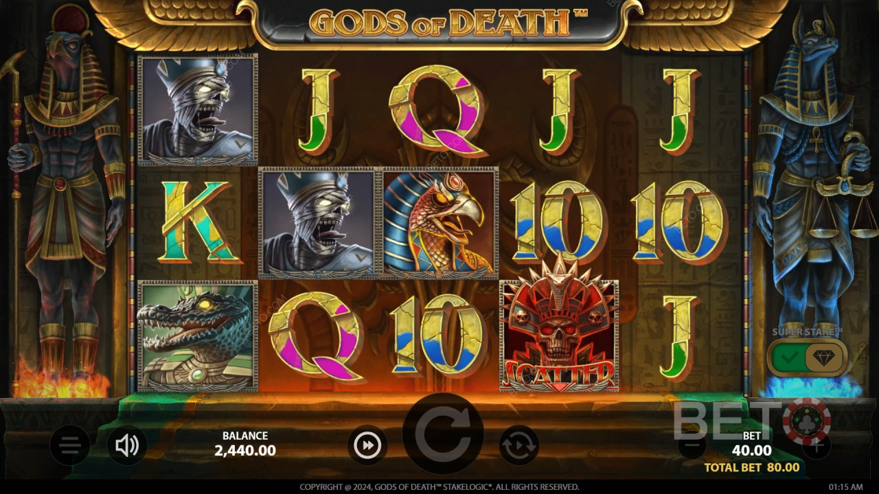 Recenzja Gods of Death od BETO Slots