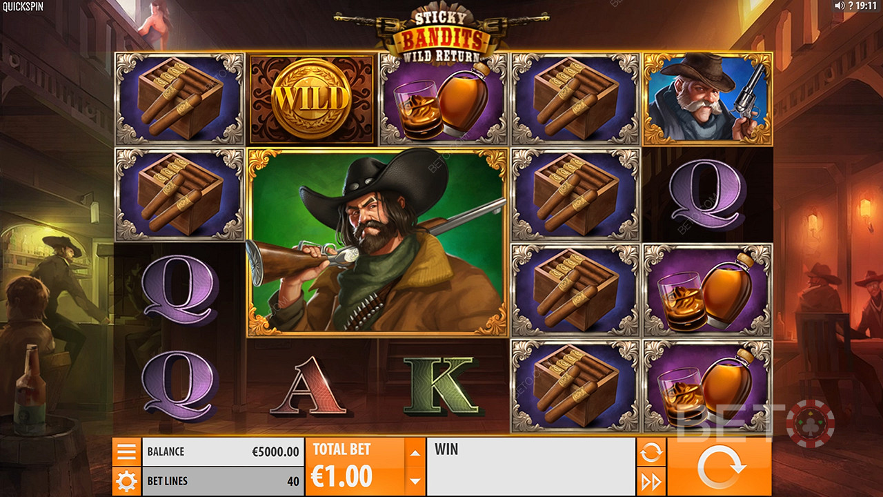 Sticky Bandits: Wild Return Graj Za Darmo