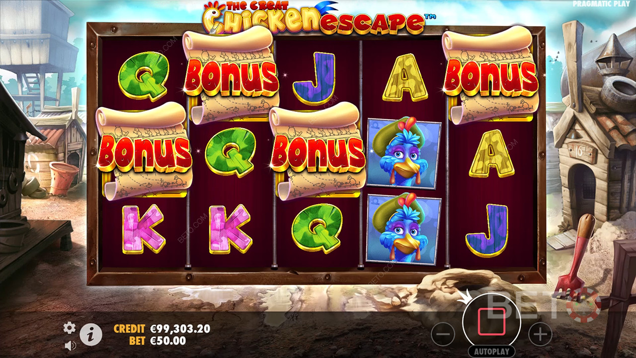 The Great Chicken Escape: Slot warty wypróbowania?