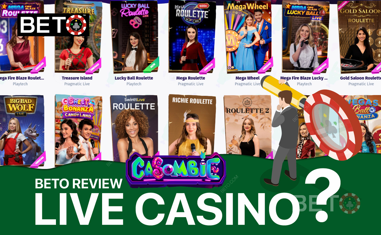 Ciesz się ogromną kolekcją gier kasynowych na żywo