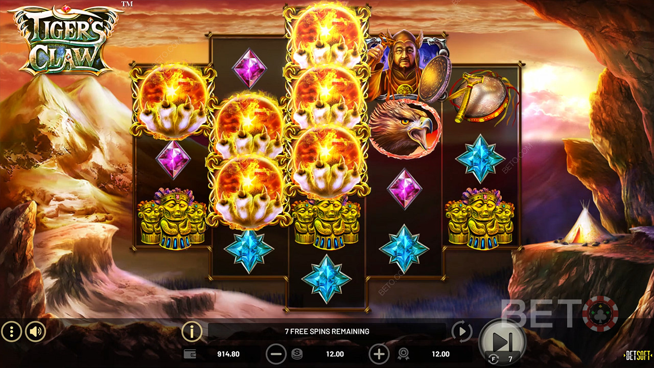 Tiger's Claw (Betsoft)  Graj Za Darmo