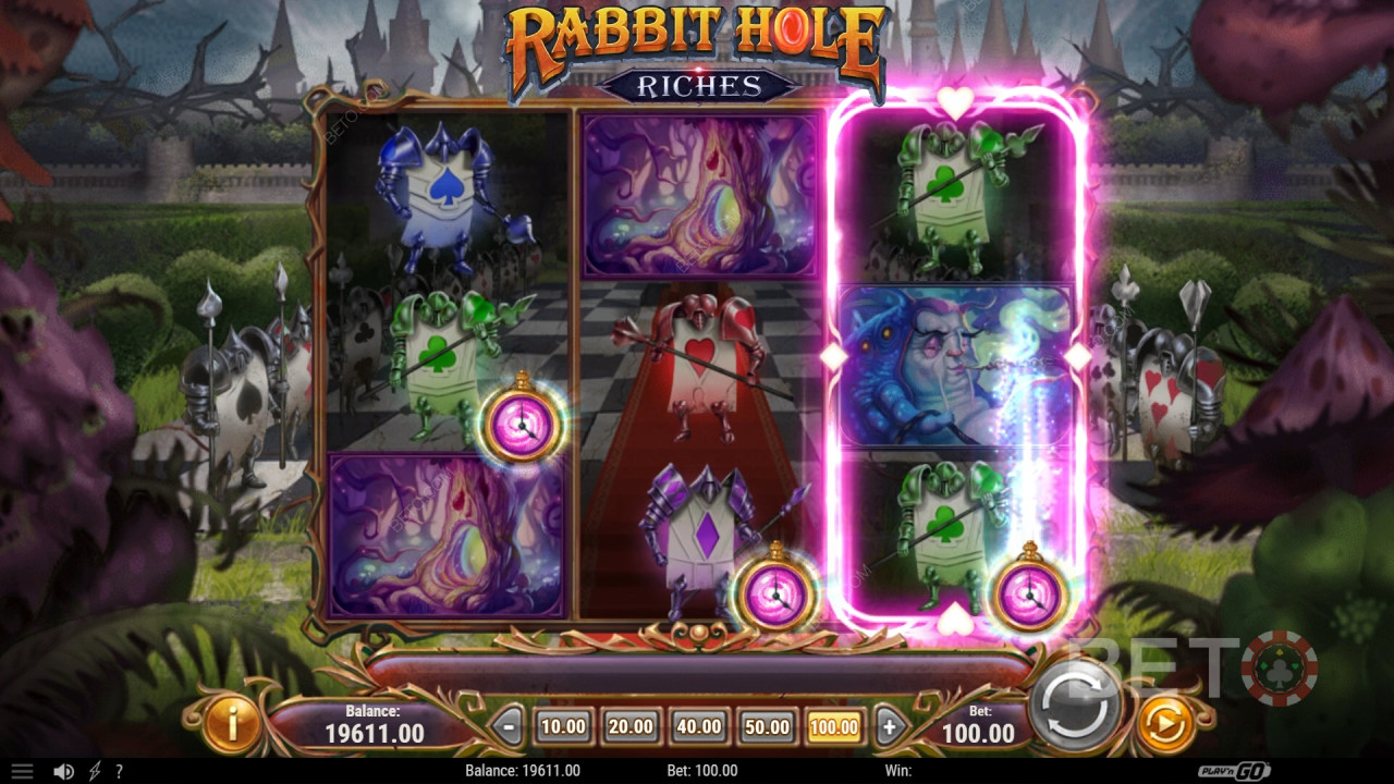 Recenzja Rabbit Hole Riches od BETO Slots