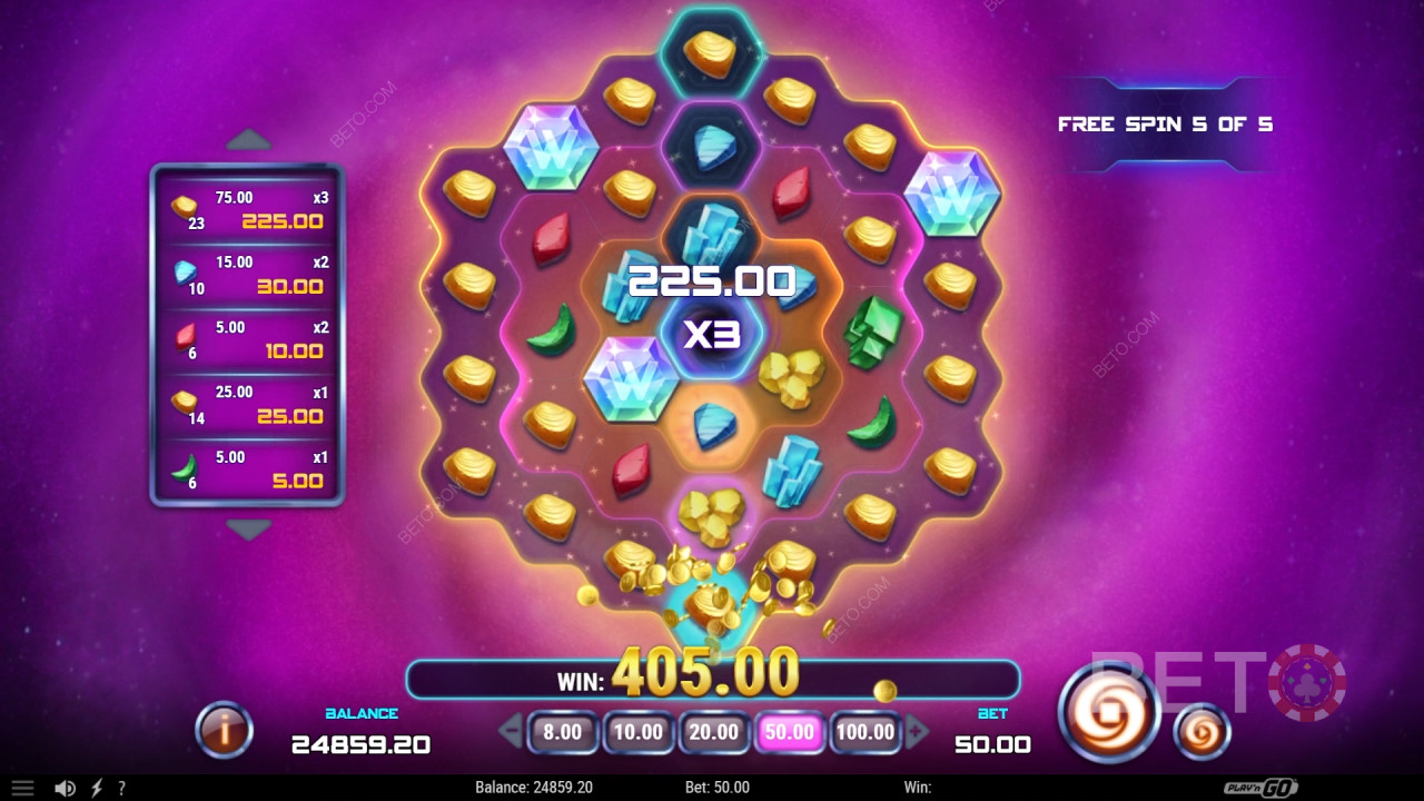 Recenzja Diamond Vortex od BETO Slots