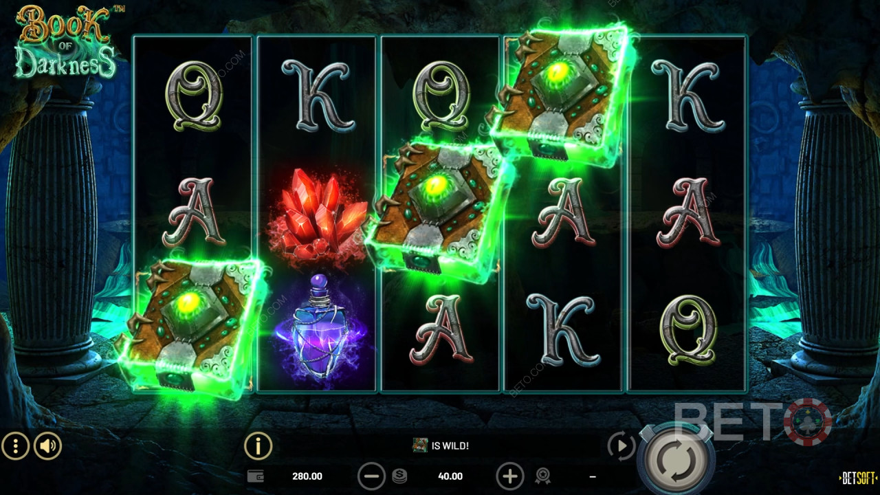 Recenzja Book of Darkness od BETO Slots