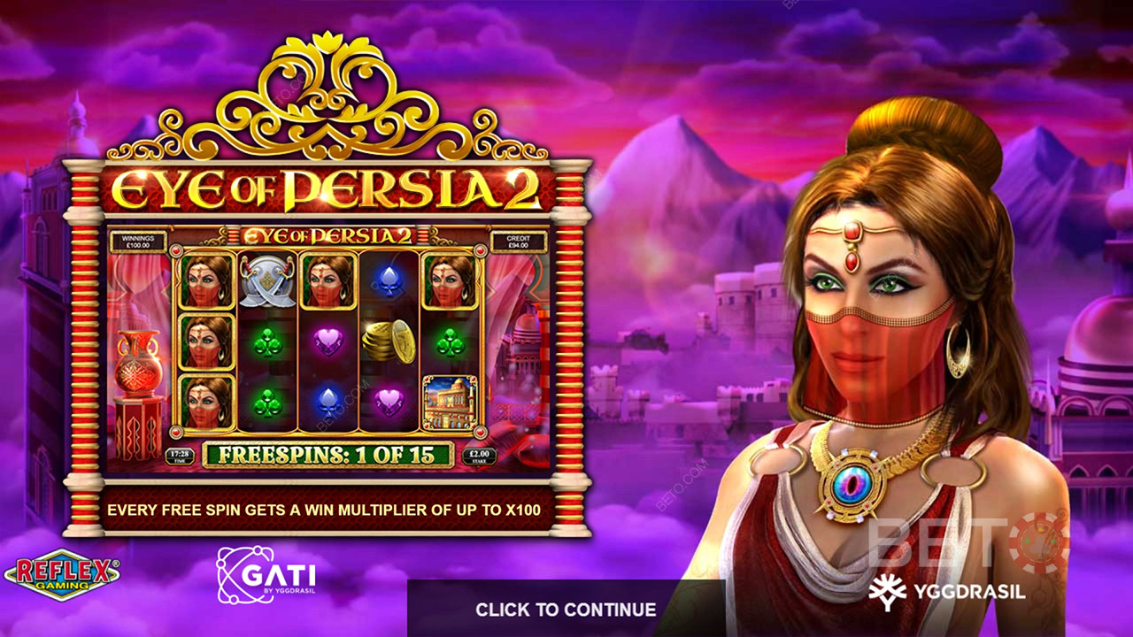 Recenzja Eye of Persia 2 od BETO Slots
