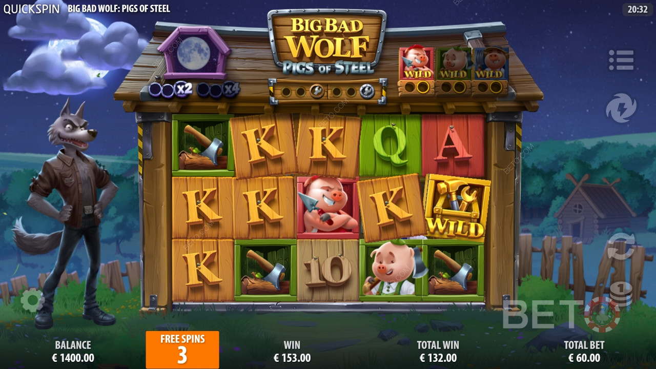 Big Bad Wolf: Pigs of Steel Graj Za Darmo
