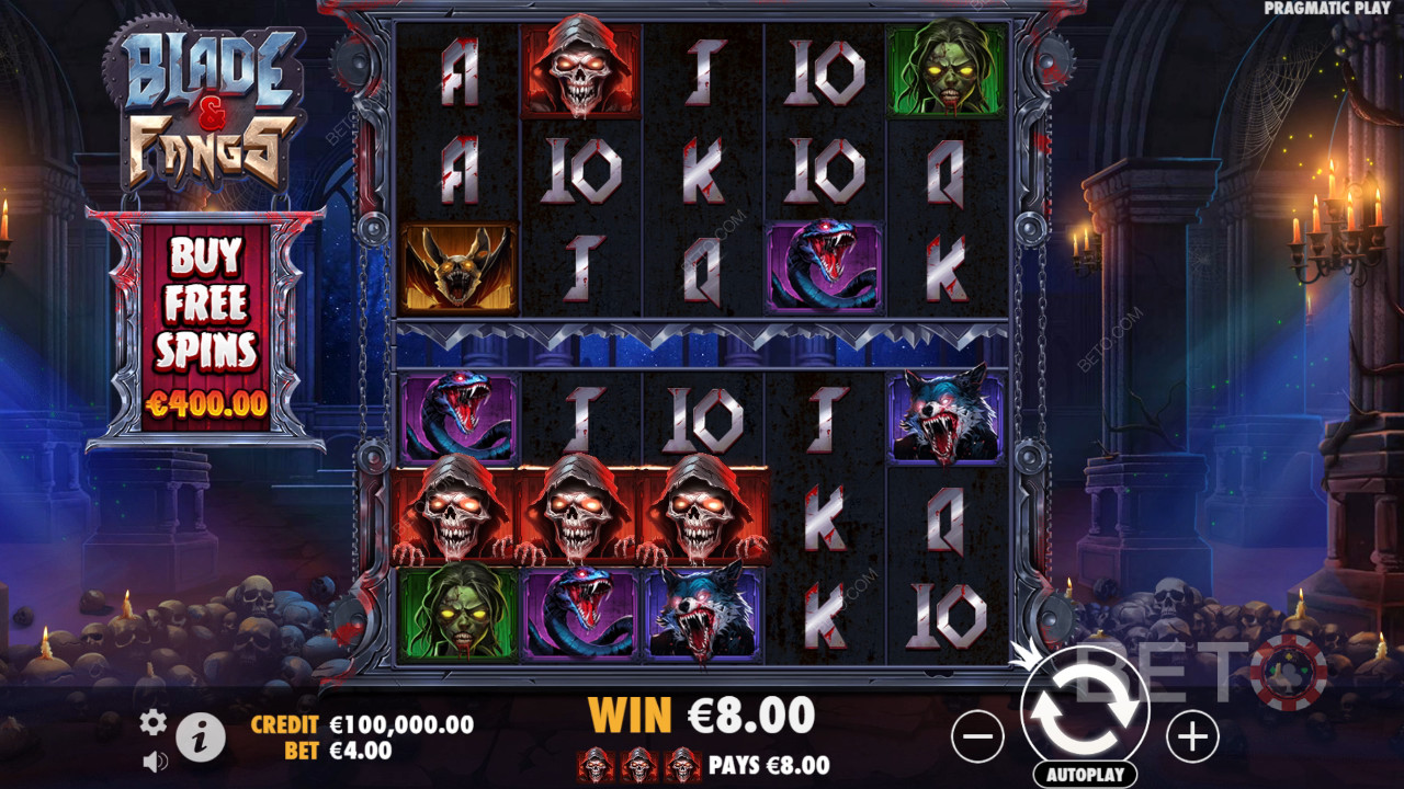 Funkcje bonusowe wyjaśnione w Blade & Fangs przez Pragmatic Play