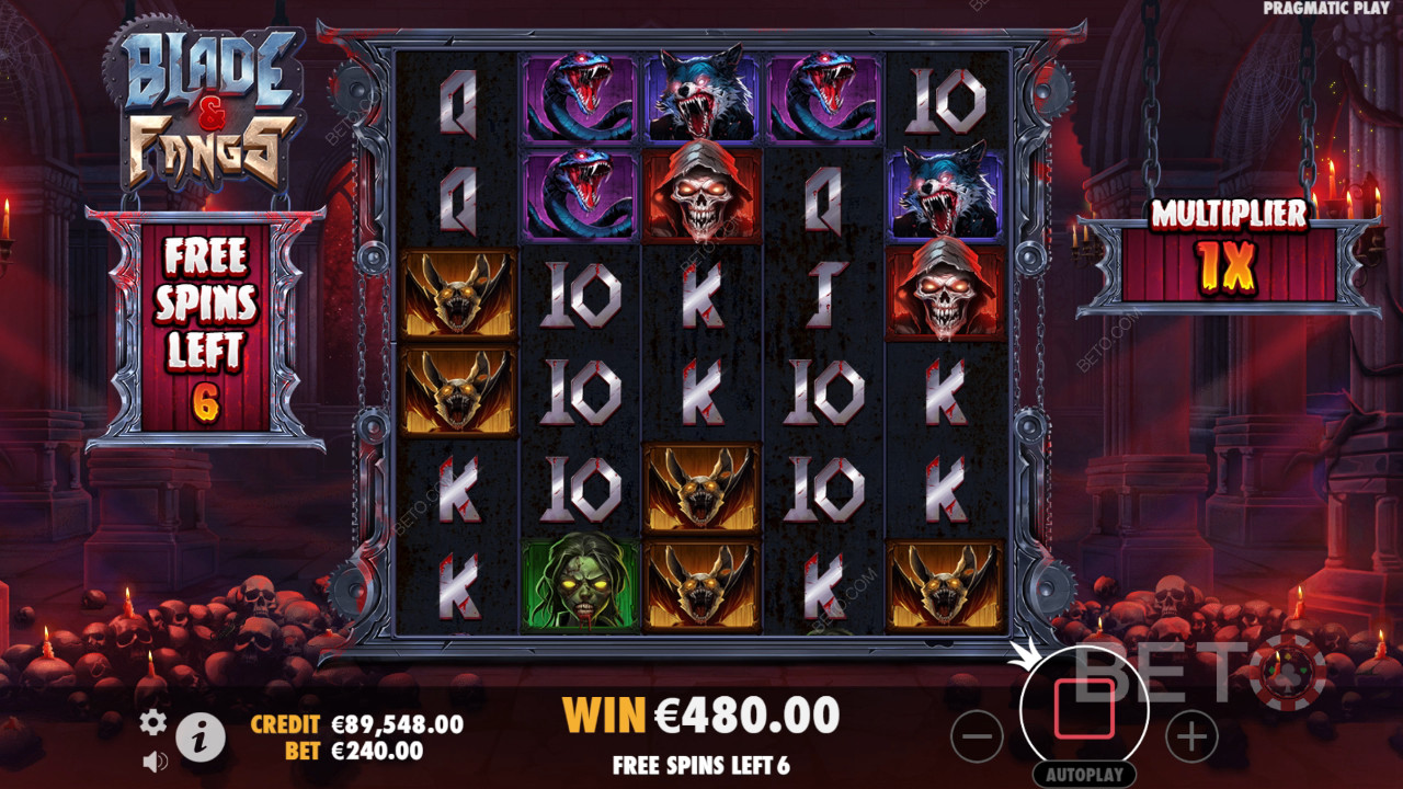Blade & Fangs: Slot warty rozkręcenia?