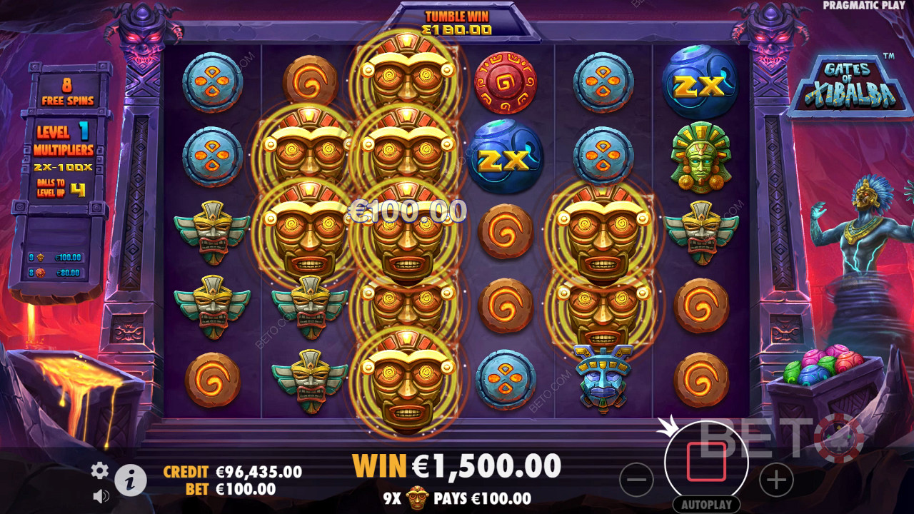 Recenzja Gates of Xibalba od BETO Slots
