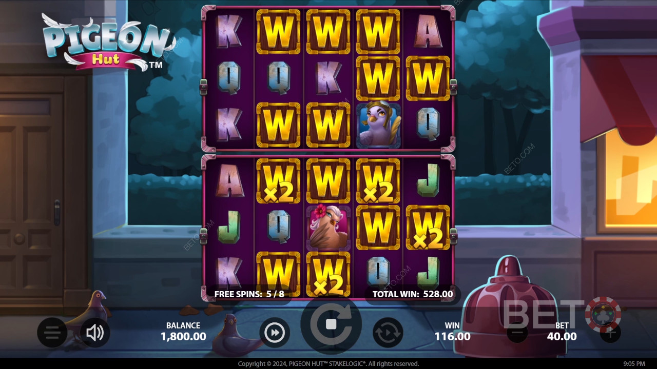 Recenzja Pigeon Hut od BETO Slots