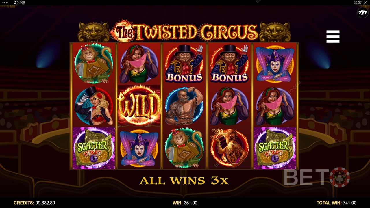 The Twisted Circus: Slot online warty wypróbowania?