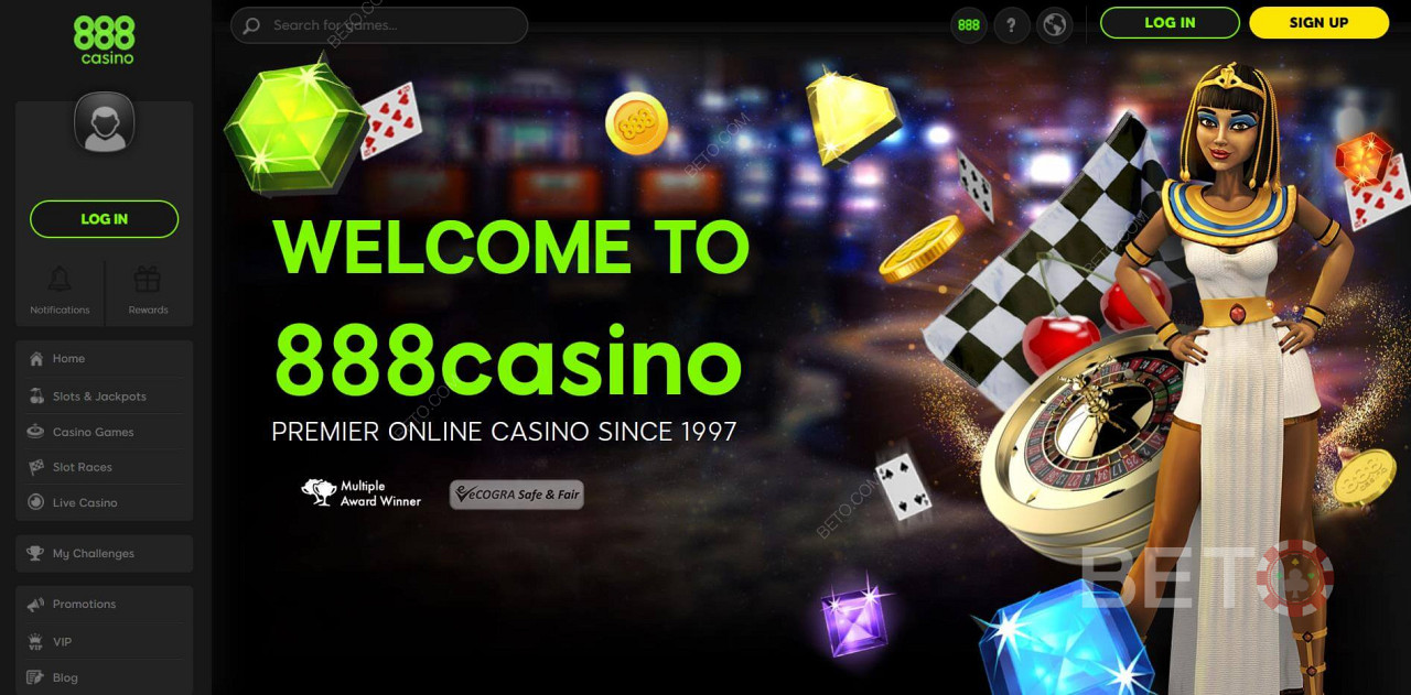 888 posiada również pokój pokerowy i jedne z najlepszych bonusów pieniężnych.