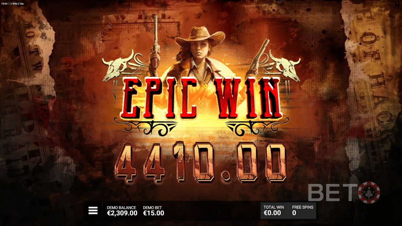Wygraj 15 000x swój zakład na slocie 2 Wild 2 Die!