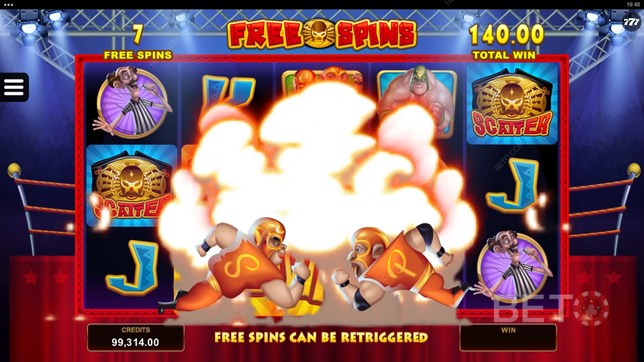 Recenzja Lucha Legends od BETO Slots