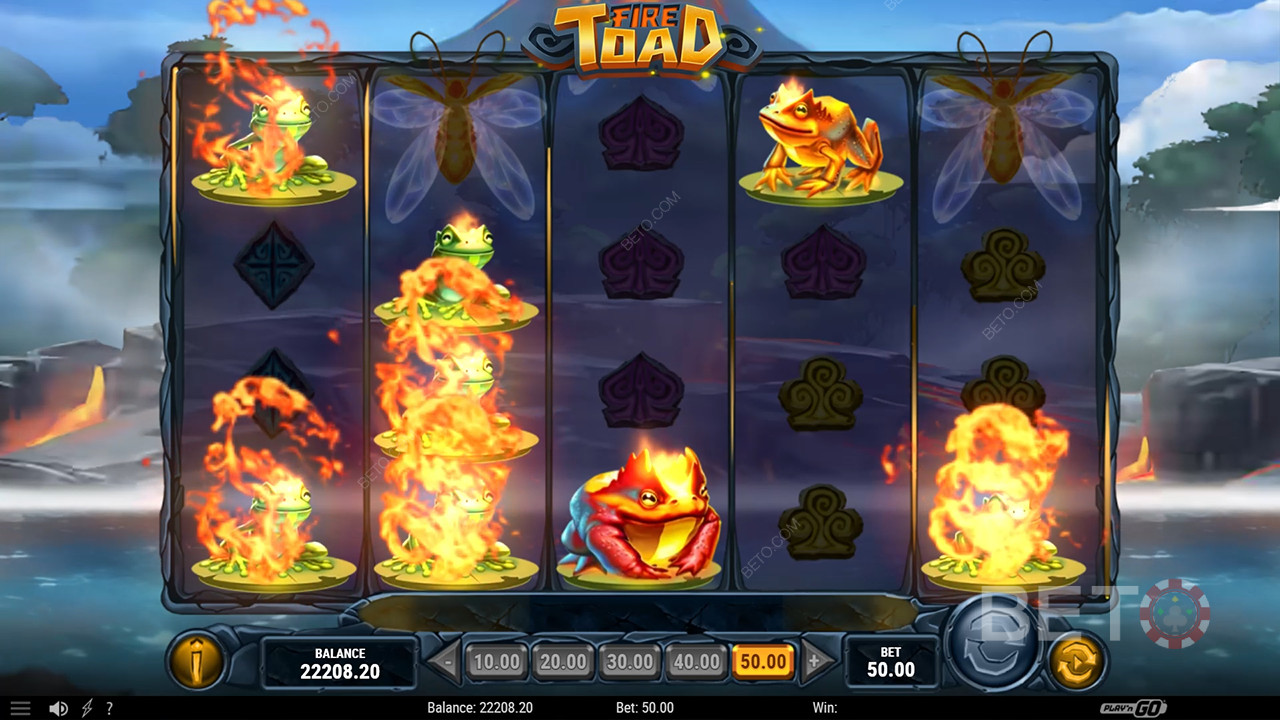 Recenzja Fire Toad od BETO Slots