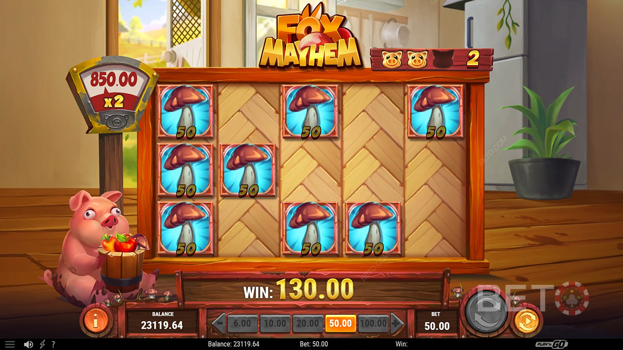 Recenzja Fox Mayhem od BETO Slots
