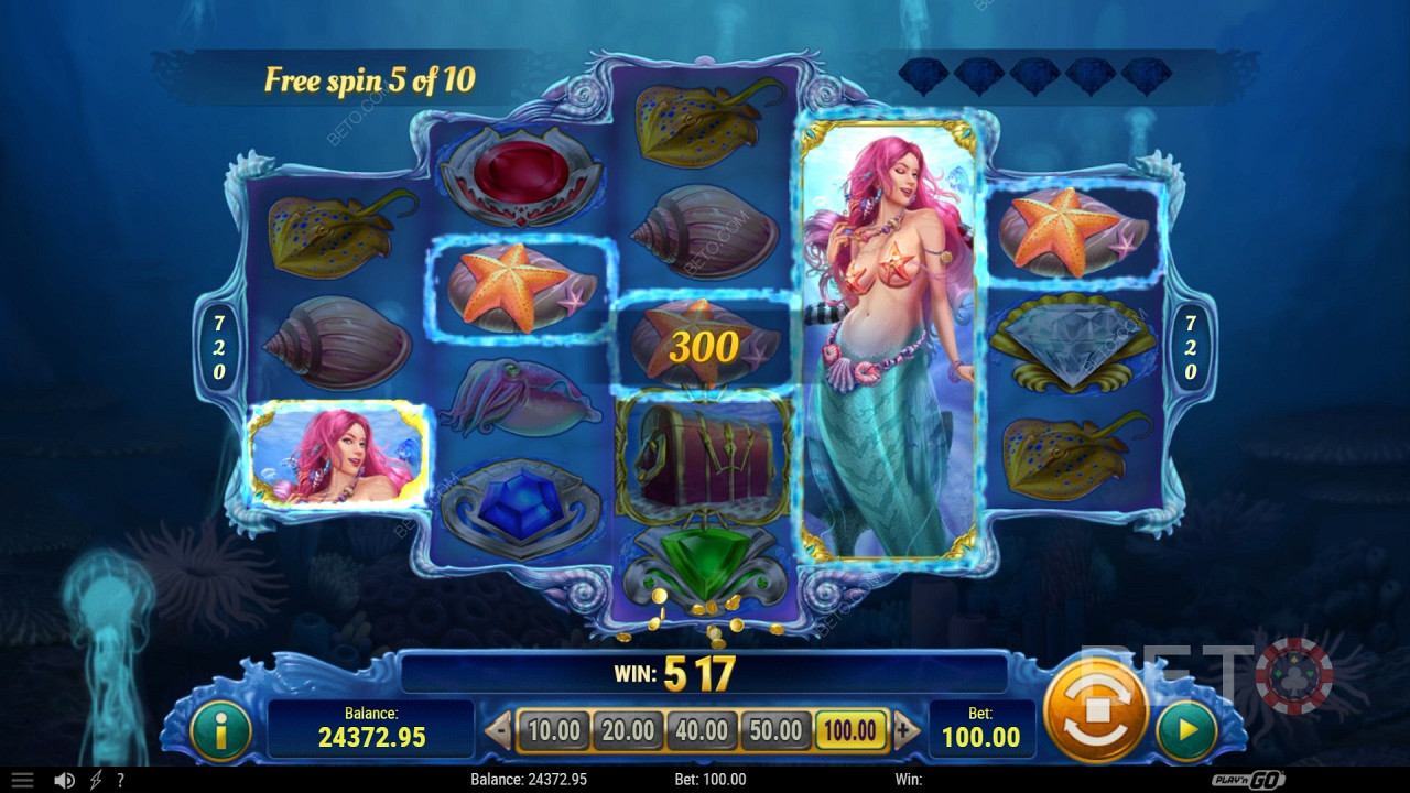 Mermaid's Diamond Graj Za Darmo