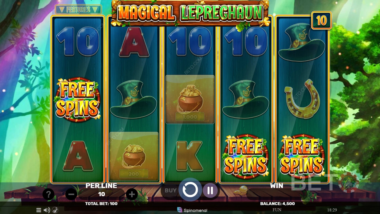 Funkcje bonusowe wyjaśnione w Magical Leprechaun przez Spinomenal