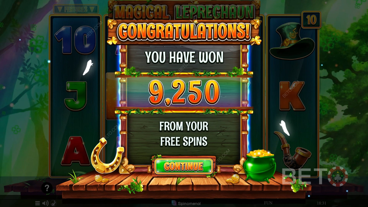 Wygraj 2 000x swój zakład na slocie Magical Leprechaun!