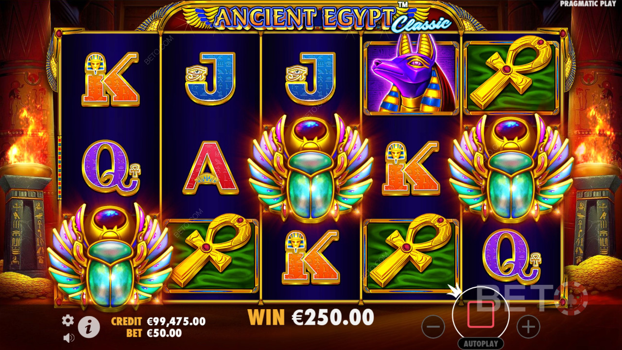 Recenzja Ancient Egypt Classic od BETO Slots