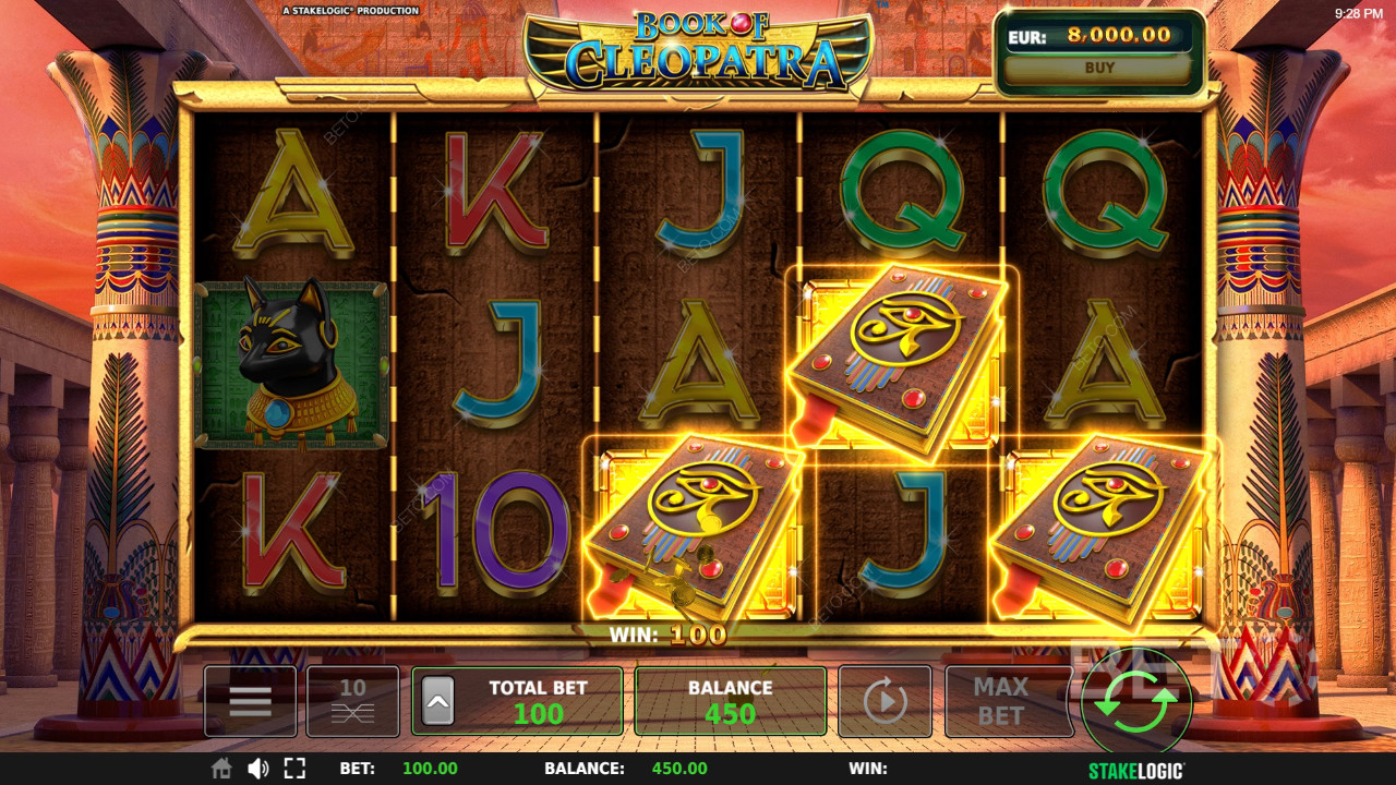 Recenzja Book of Cleopatra od BETO Slots