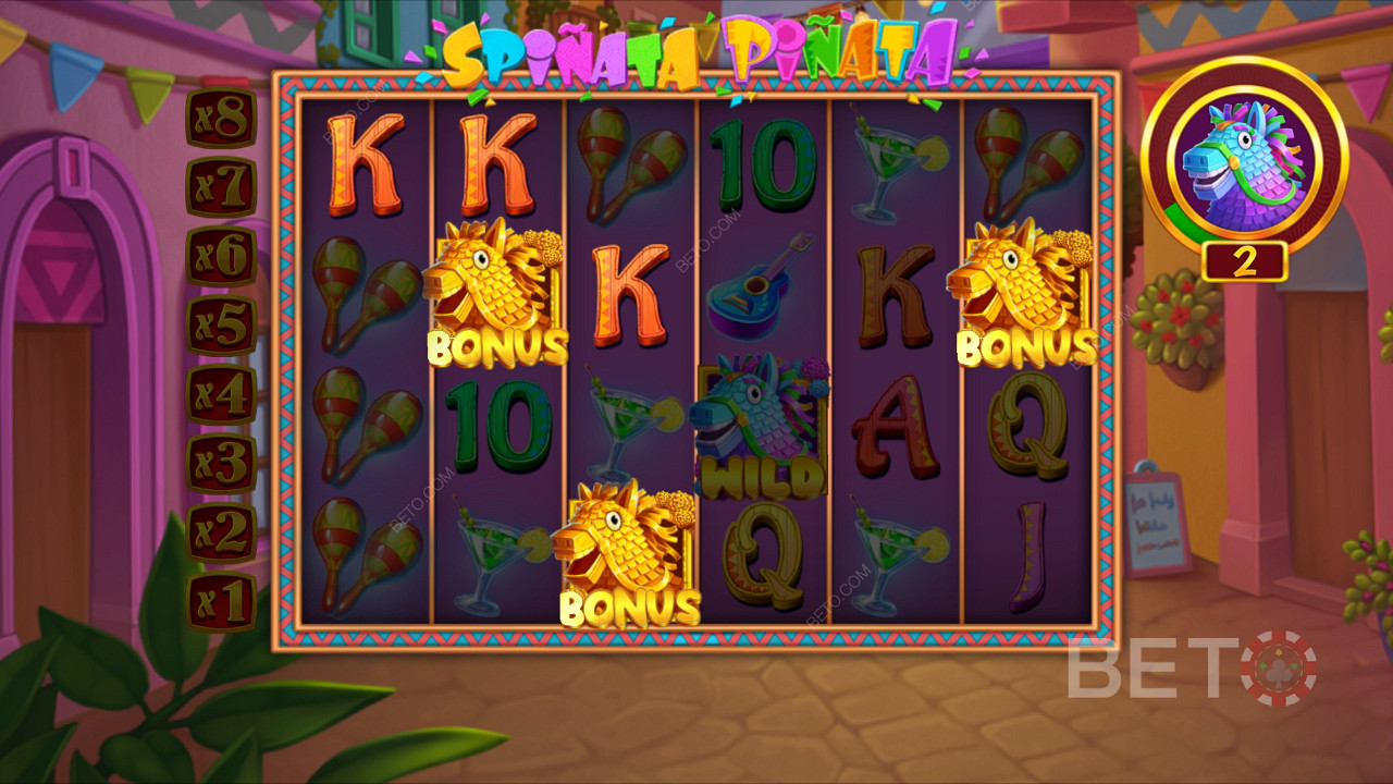 Recenzja Spinata Pinata od BETO Slots