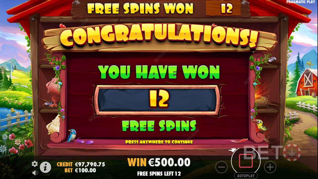 Wygraj 6,750x zakład w slocie online The Tweety House!